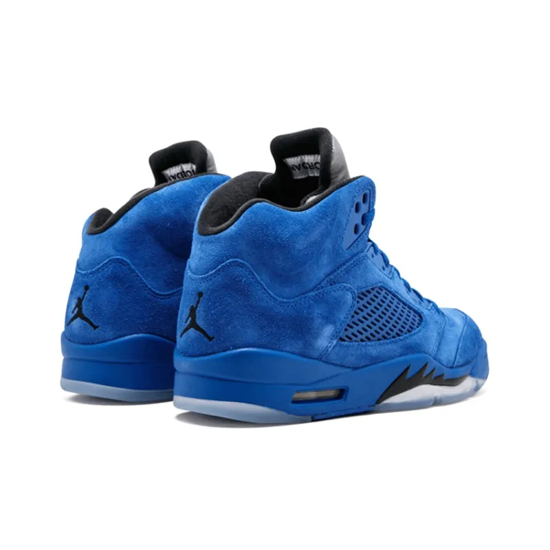 Jordan 5 Retro Blue Suede-2