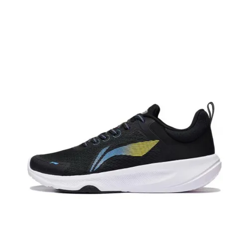 LINING Lan Guang Training Shoes Men Low-Top Black/Yellow/Blue