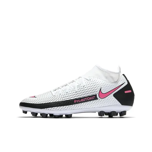 Nike Phantom GT Soccer Shoes Men Mid-Top White/Black/Purple