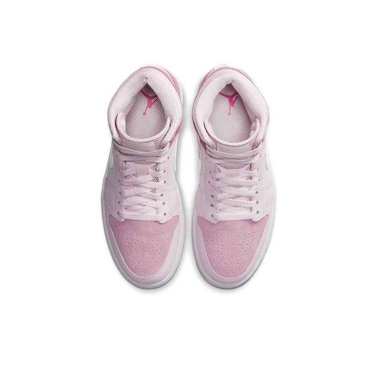 nike women's air jordan 1 mid digital pink