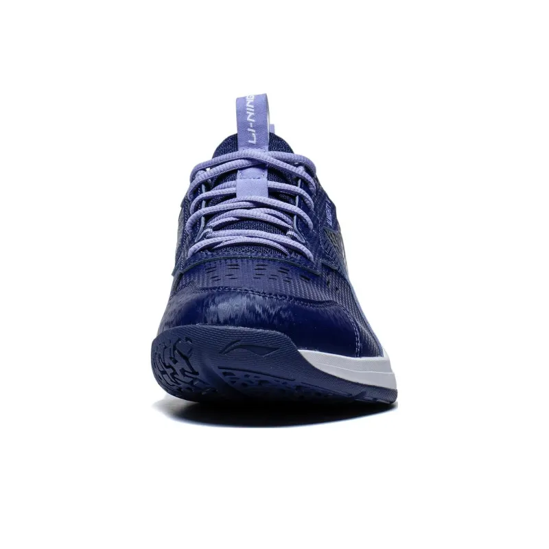 LiNing Ace Ⅴ Anti Slip And Wear Resistant Breathable Low Top Badminton Shoes Unisex Navy-4
