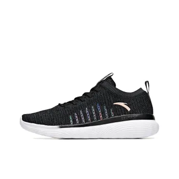 ANTA Training Shoes Women's Low Top Black/Carbon Gray/Rose Gold