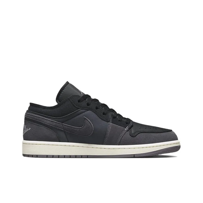 Jordan 1 Low Craft Inside Out Black-1