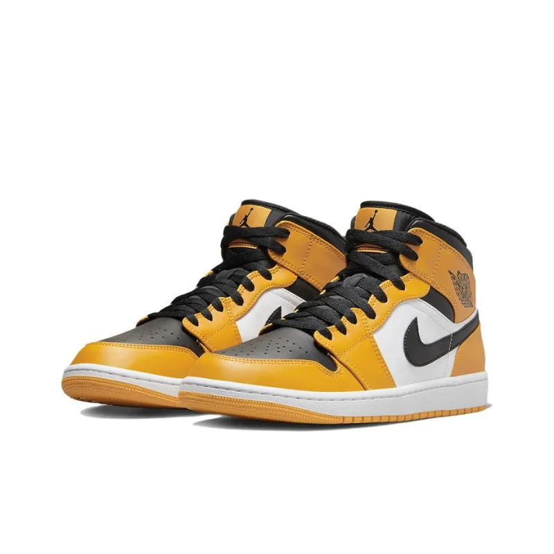 Air Jordan 1 Mid 'Reverse Yellow Toe'-2