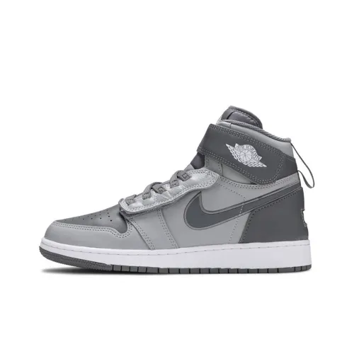 Jordan 1 High FlyEase Light Smoke Grey GS