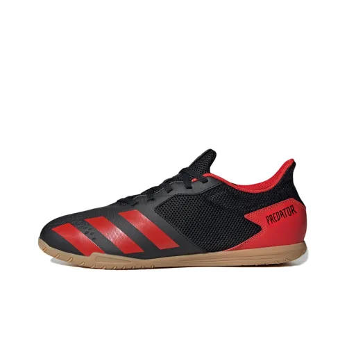 Adidas Predator 20.4 Soccer Shoes Men Low-Top Black/Red