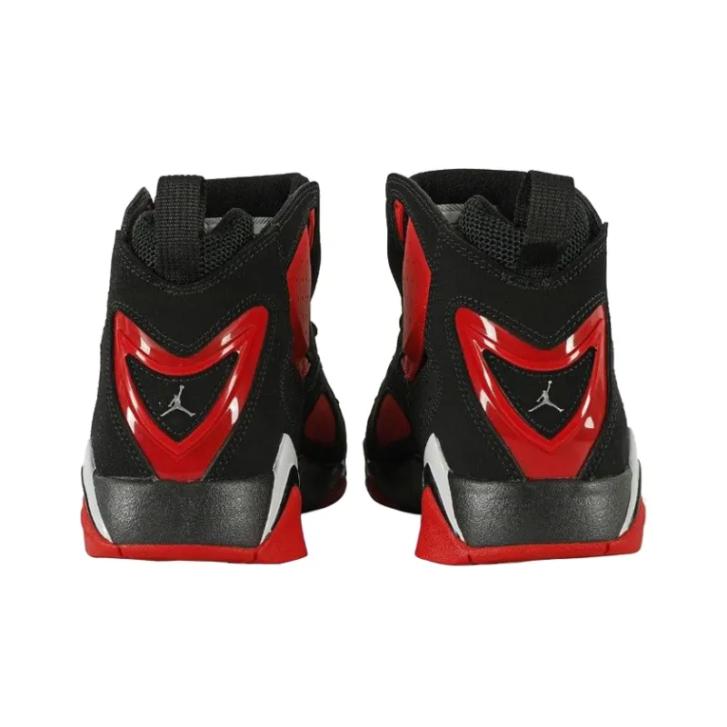 Jordan True Flight Black Red-3