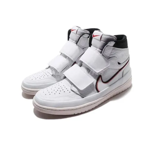 Jordan 1 Retro High Double Strap White Black Sail-2