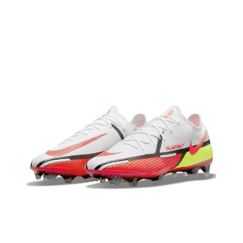 Nike Phantom GT2 Elite Fg White Volt Black Bright Crimson-2