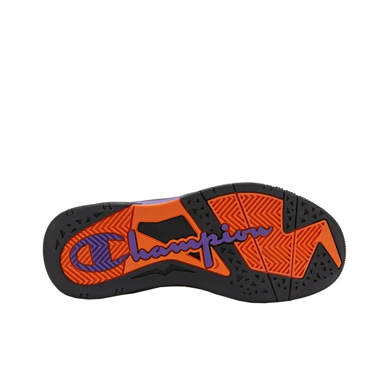 Champion Tiger Series Cushioning Low-Top Vintage Basketball Shoes Unisex Hot Blood Orange-4