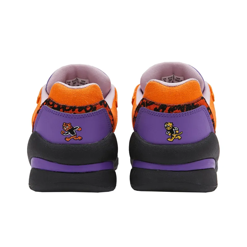 Champion Tiger Series Cushioning Low-Top Vintage Basketball Shoes Unisex Hot Blood Orange-3