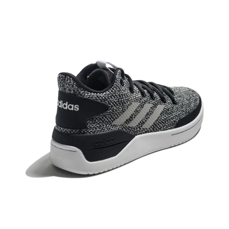 Adidas Neo Bball80s 'Black White Grey' Women's-3