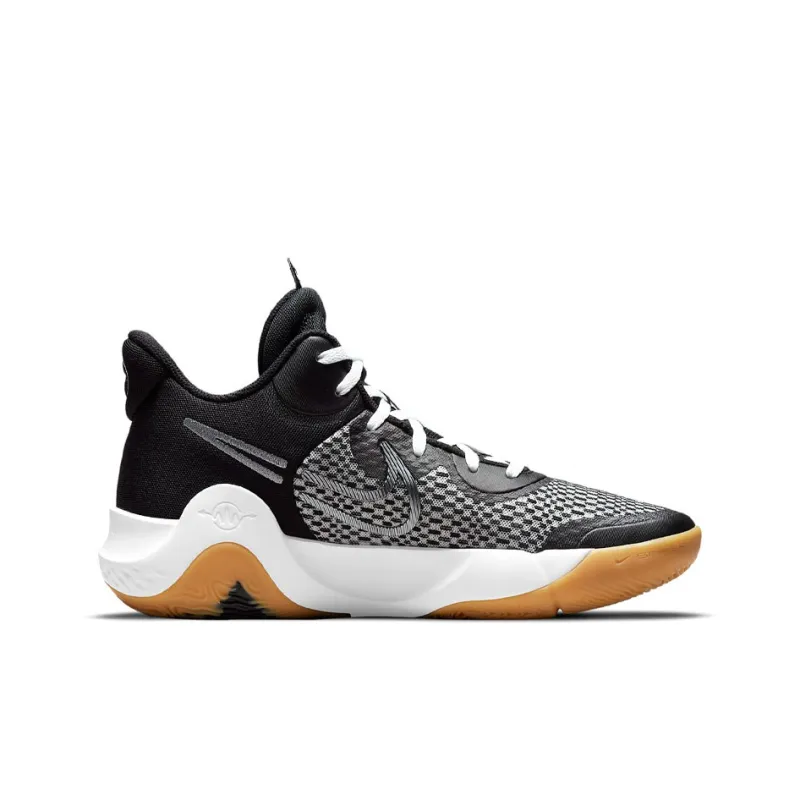Nike Kd Trey 5 Ix Black Metallic Cool Grey-1