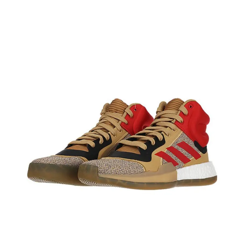 Adidas Marquee Boost Gold Black Red-1