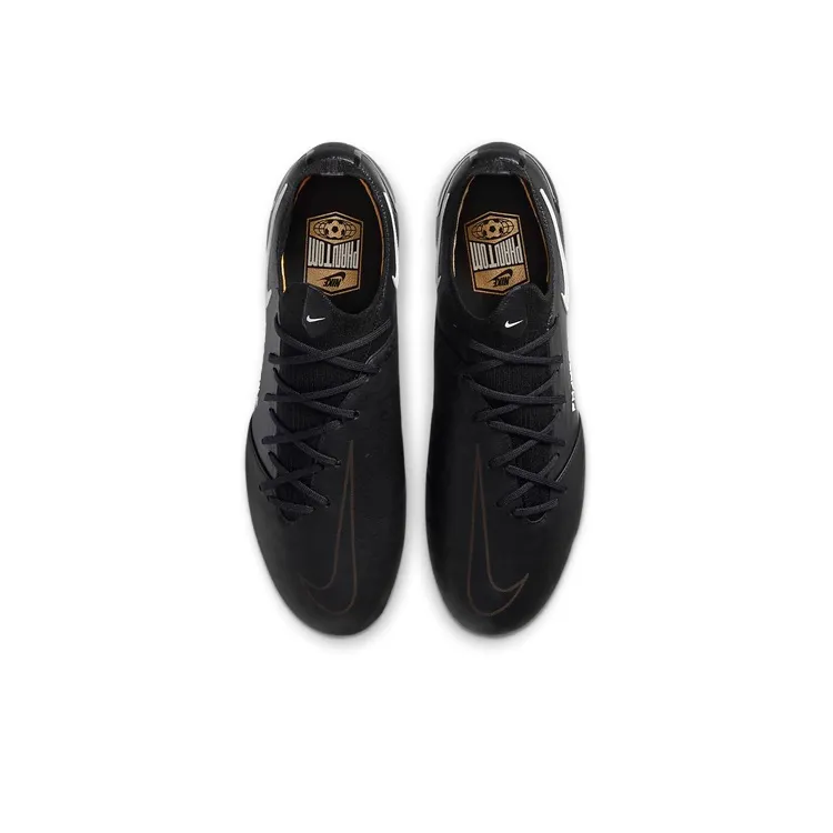 Nike Phantom Gt Elite Tech Craft Fg Black Pro Gold-3
