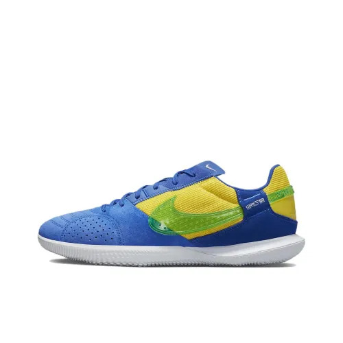 Nike Streetgato Soccer Shoes Men Low-Top Blue/Yellow