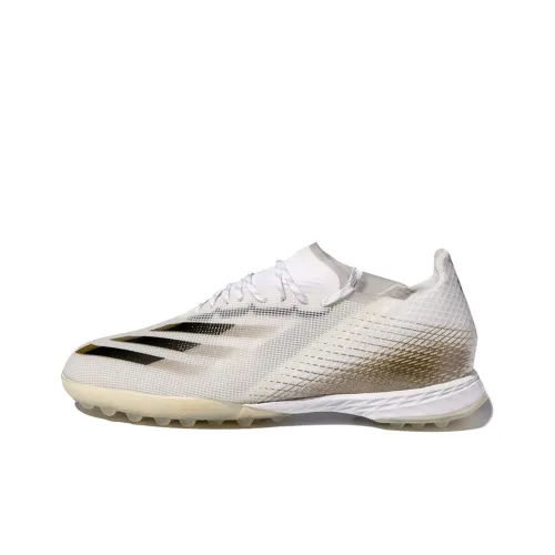 Adidas X GHOSTED Soccer Shoes Men Low-Top Beige/Black