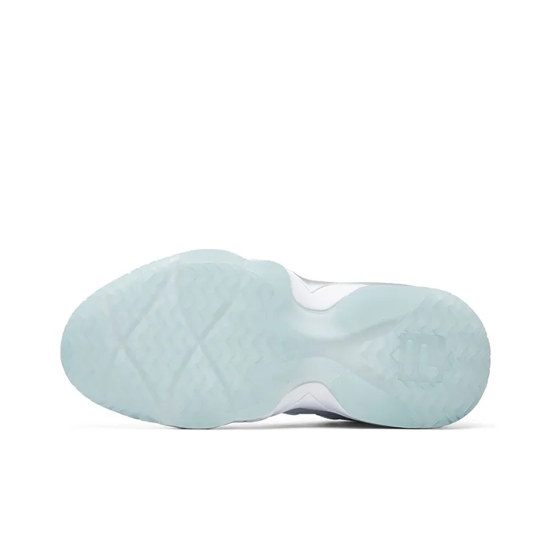 FILA MB1 Cushioning Slip Resistant And Abrasion Resistant High Top Vintage Basketball Shoes Women's White-4