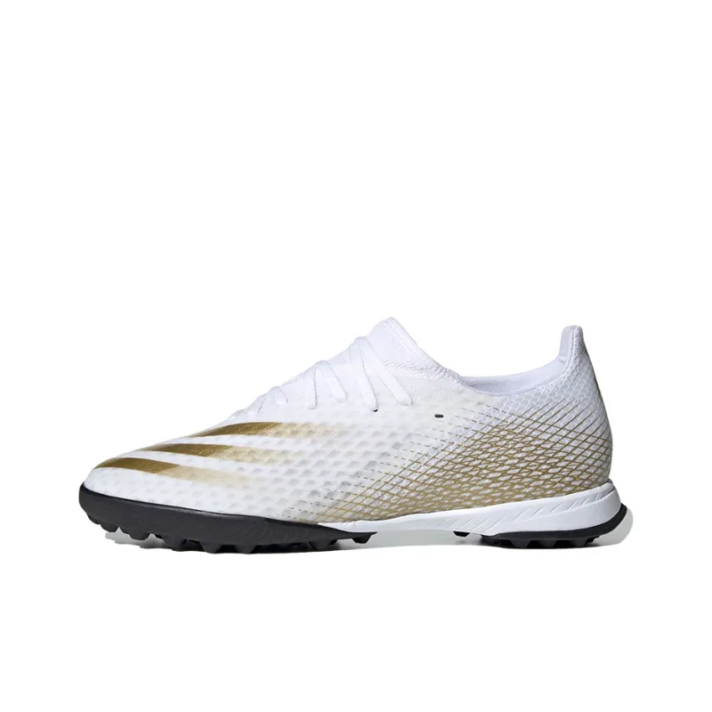 adidas X Ghosted.3 TF 'White Metallic Gold Melange'-0