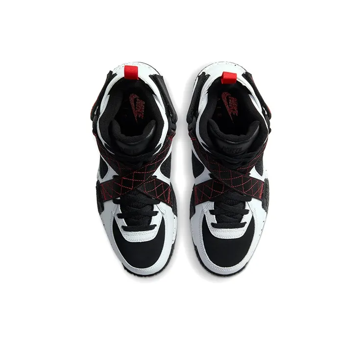 Nike Air Raid White University Red-3