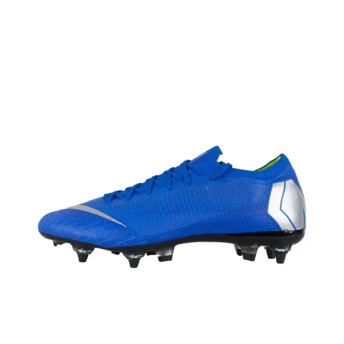 Nike Mercurial Vapor 12 Soccer Shoes Men Low-Top Blue/Silver