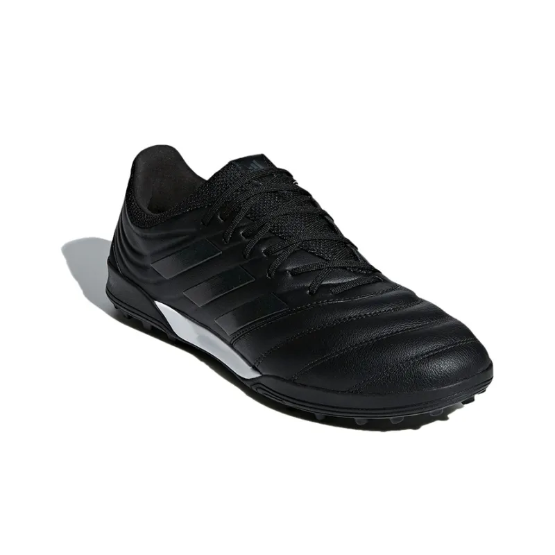 Adidas Copa 19.3 TF Rubber Broken Studs Wear resistant And Lightweight Soccer Shoes Men's Black-2