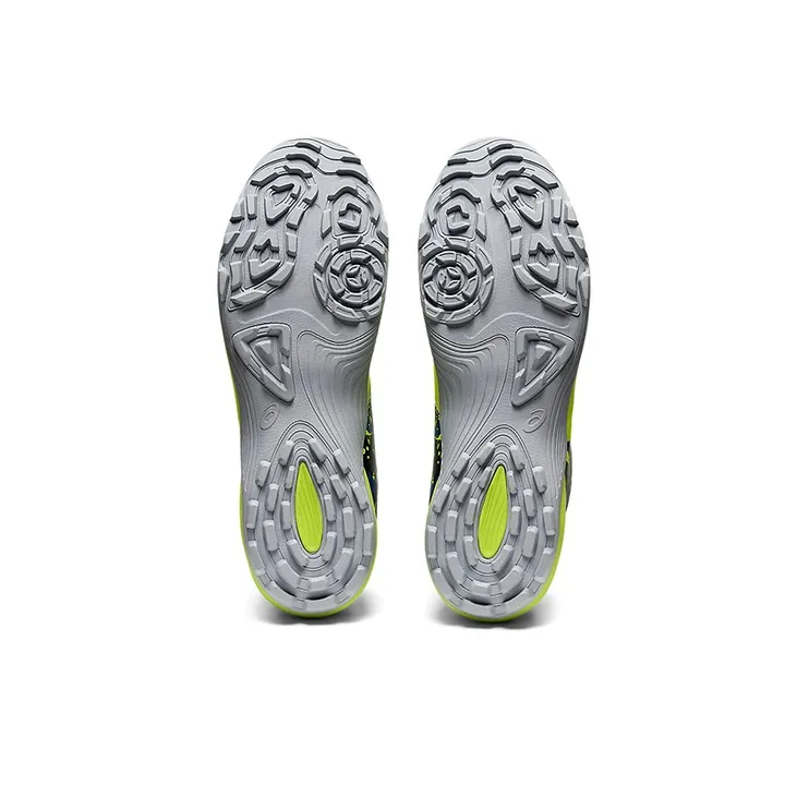 Asics Unisex Toque 7 Tf Turf Soccer Shoes Yellow/Blue-5