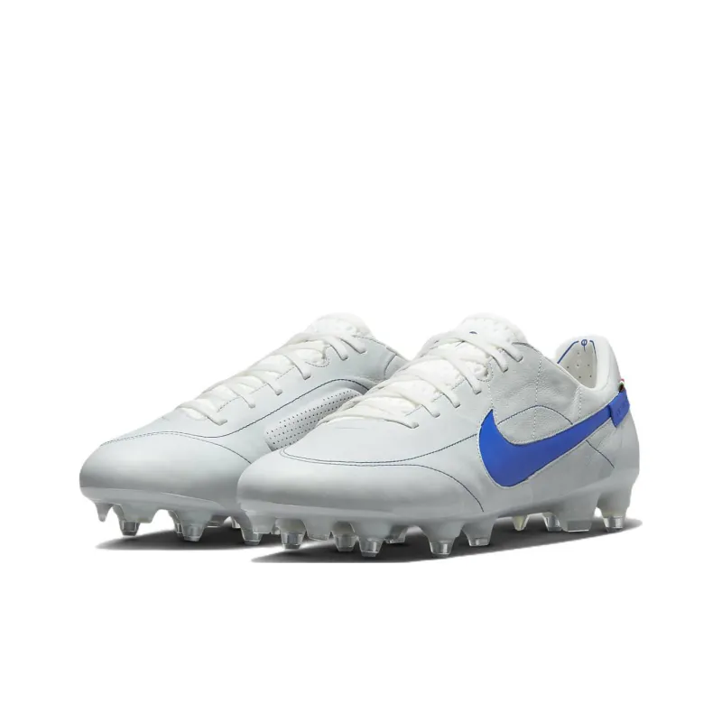 Nike Tiempo Legend 9 Elite Mi SG Pro Anti Clog Traction Montebelluna Leather White Game Royal-2