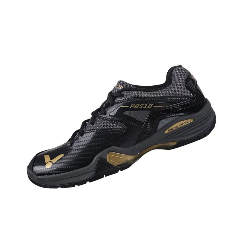 VICTOR Badminton Shoes Unisex Black Gold-1