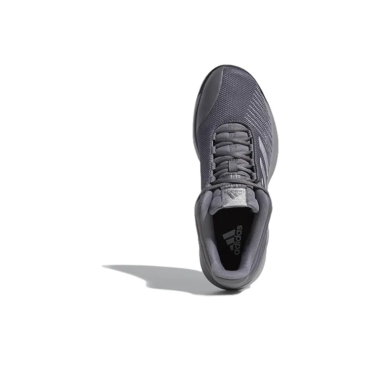 Adidas Pro Spark Wear-Resistant Low-Top Vintage Basketball Shoes Men's Gray-4