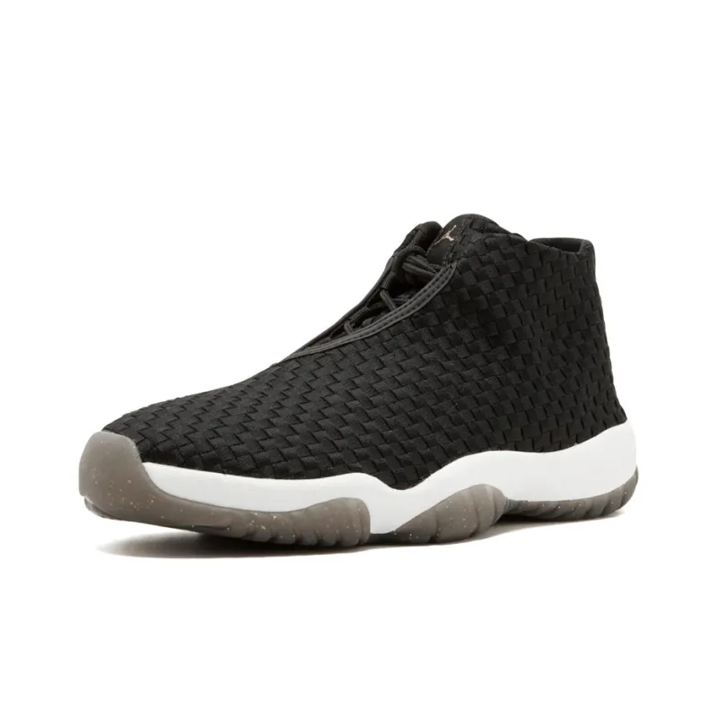 Jordan Future Black White Gold-1