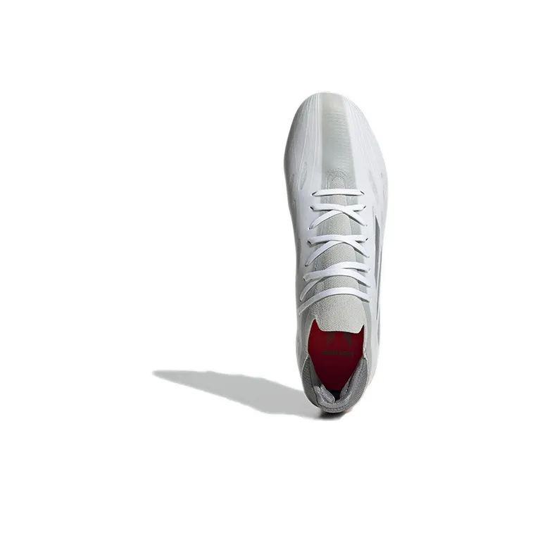 Adidas X Speedflow AG Short Rubber Studs HG Short Rubber Studs Anti-Slip Wear-Resistant Soccer Shoes Men's White Gray-4