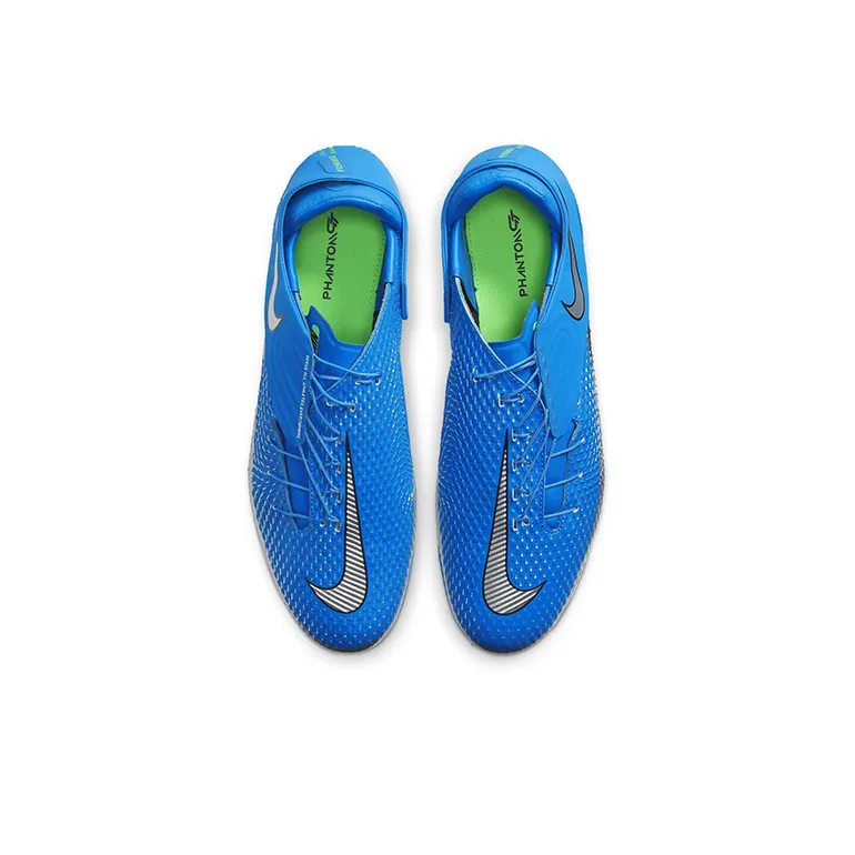 Nike Phantom Gt Academy FlyEase Mg 'Blue Silver'-3