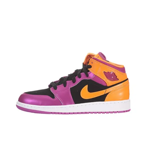 Jordan 1 Retro Mid GS Bright Citrus