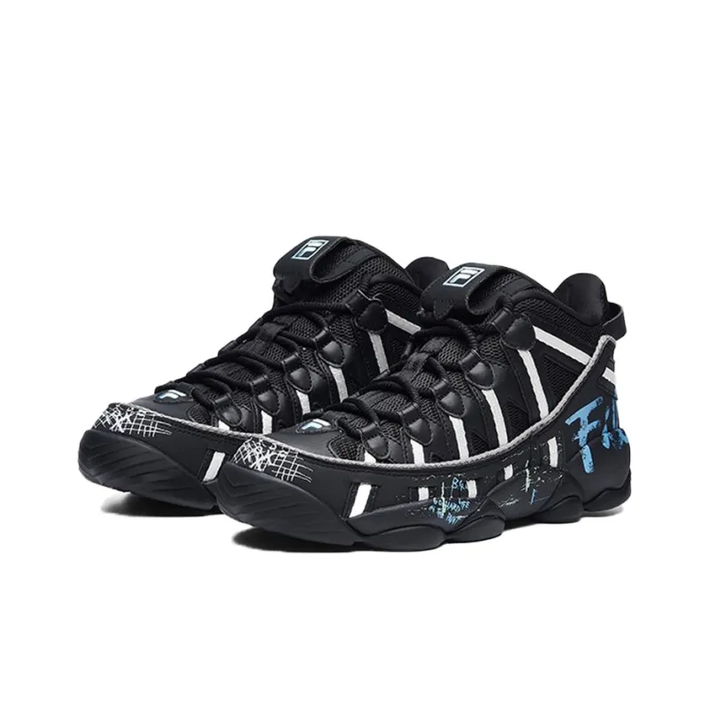 FILA FUSION Fila Spaghetti Vntg Black-1