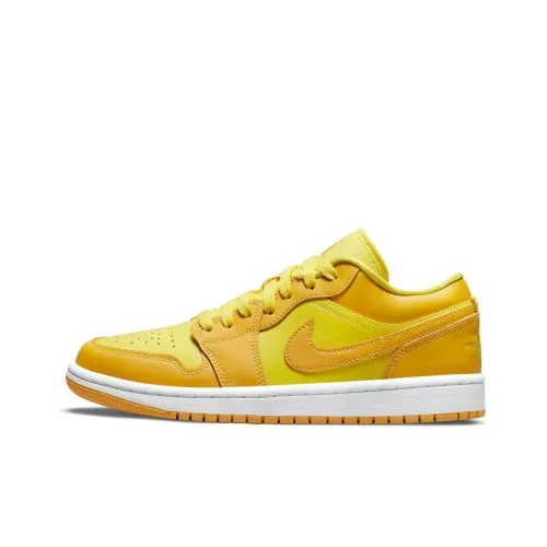 Jordan 1 Low Yellow Strike Women's