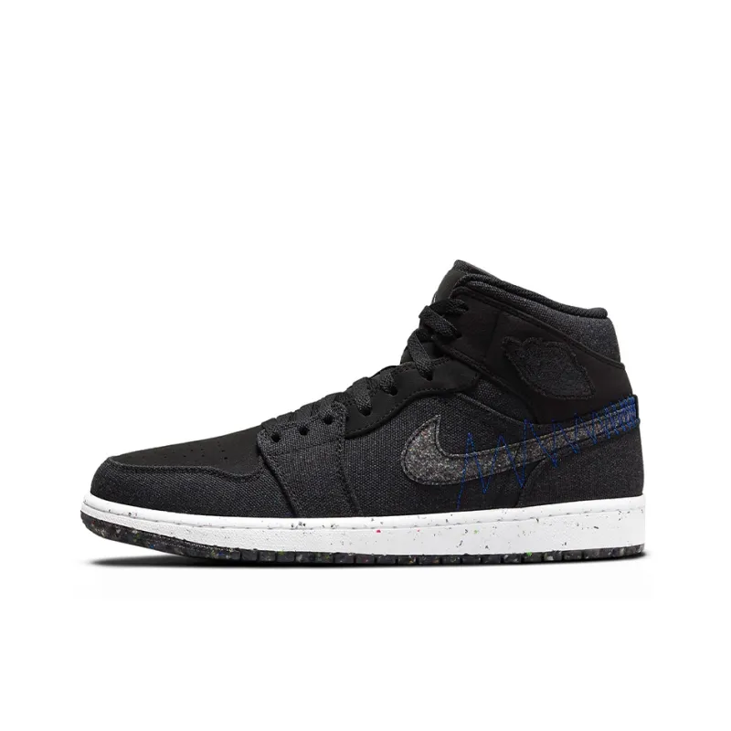 Jordan 1 Mid Crater Black-0