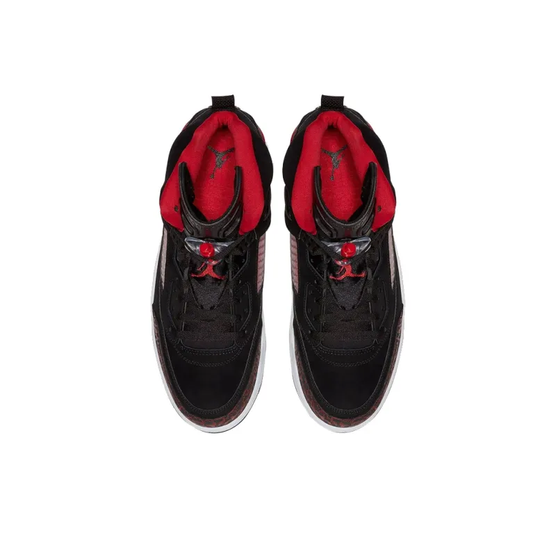 Jordan Spizike Black University Red-2