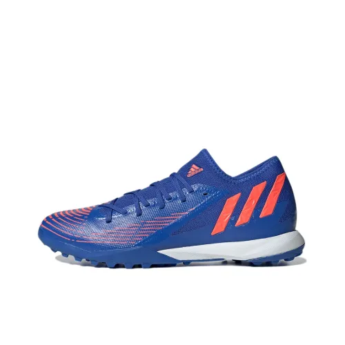 Adidas Predator Edge.3 Soccer Shoes Unisex Low-Top Blue/Red