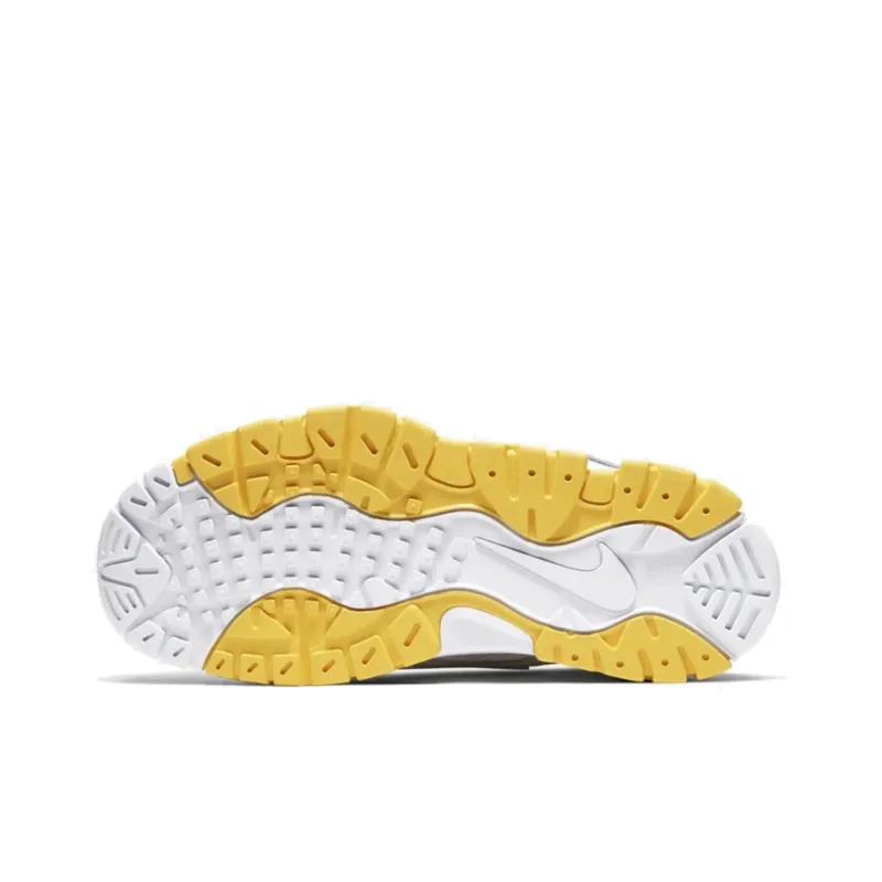 Nike Air Barrage Mid White Chrome Yellow Women's-4
