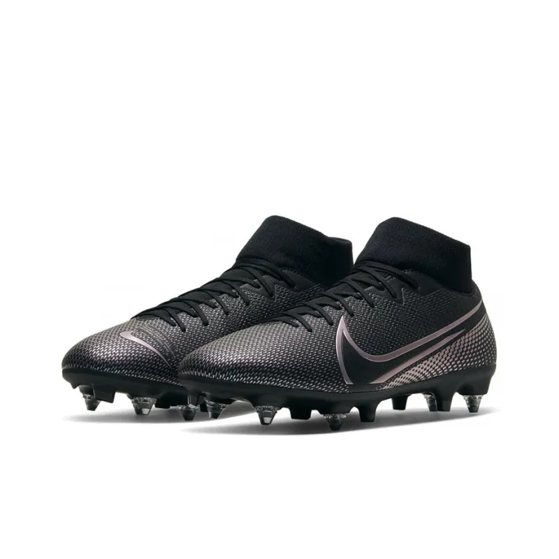 Nike Mercurial Superfly 7 Academy SG PRO Ac 'Black Silver'-2