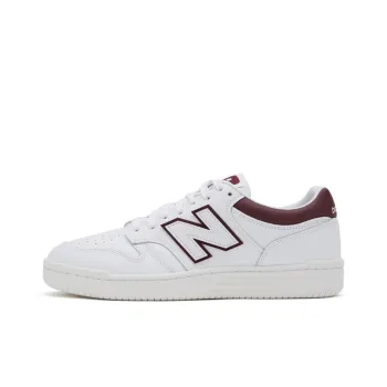 New Balance 480 White Maroon