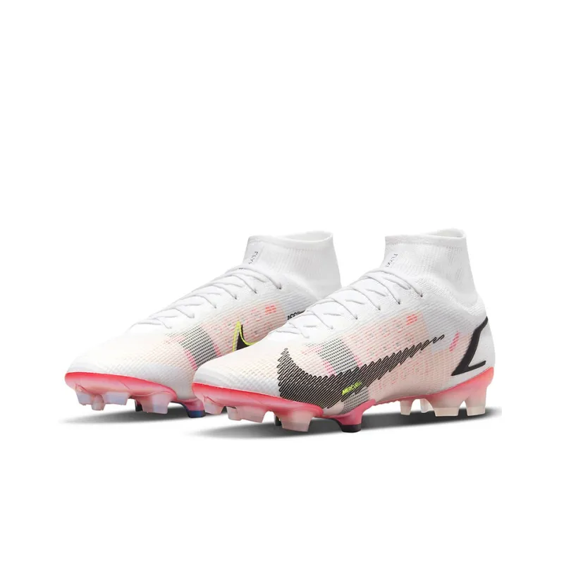 Nike Mercurial Superfly 8 Elite Fg White Pink Blast-2