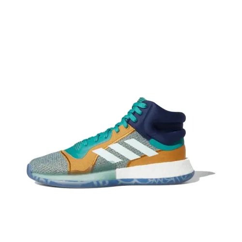 Adidas Marquee Boost Aqua Gold Navy