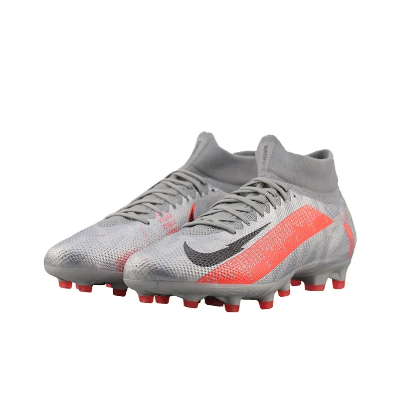 Nike Mercurial Superfly 7 Elite AG Artificial Grass 'Grey Orange'-2
