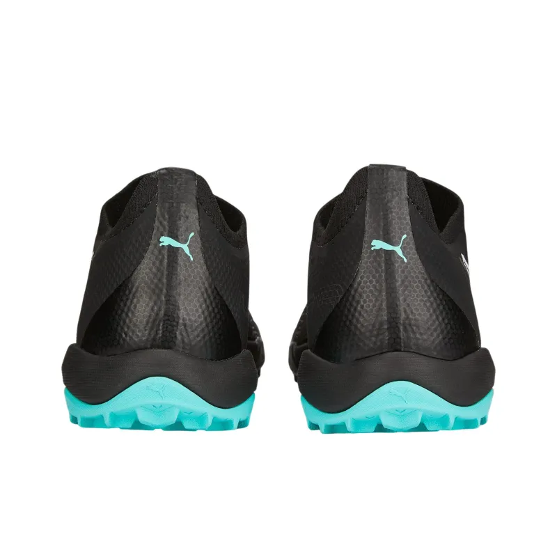 PUMA Ultra Match Cushioning Anti-Slip Wear-Resistant Coverage Impact-Resistant Soccer Shoes Men's Black-4