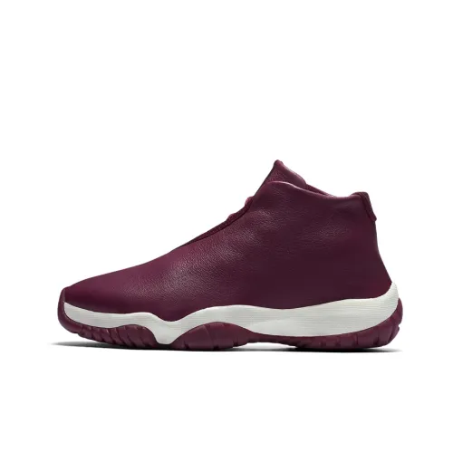 Jordan Future Vintage Basketball Shoes Women's Mid-Top Deep Red