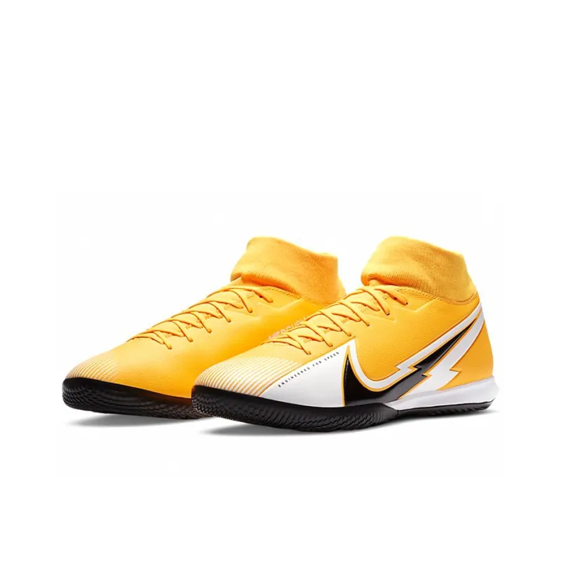 Nike Mercurial Superfly 7 Academy Ic Indoor Court Yellowblack-2