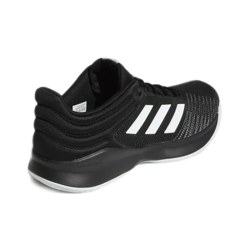 Adidas Pro Spark Low 2018 'Cblack Ftwwht Grefiv'-3
