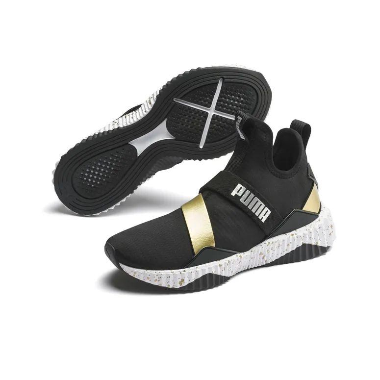 PUMA Defy Mid Metal 'Black Gold' Women's-3